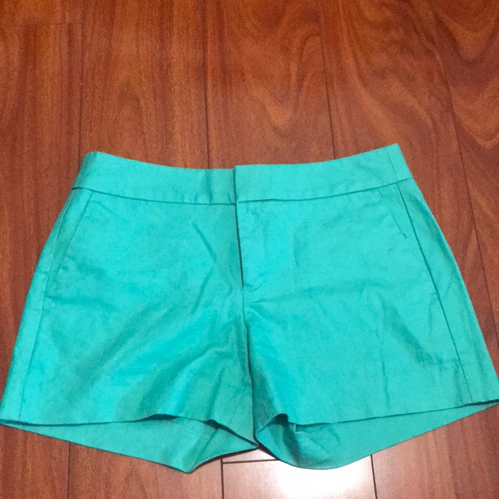 Banana Republic Mint Green Hampton Fit Shorts